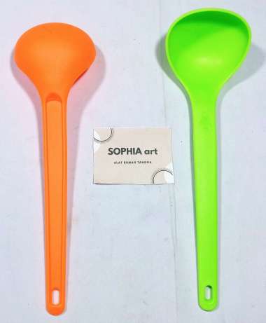irus plastik warna food grade cintung centong sendok kuah sayur bakso BESAR