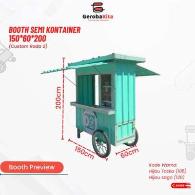 Booth Semi Container Roda 2