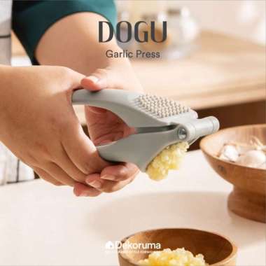 Dekoruma DOGU Alat Penghancur Bawang / Garlic Press - Grey