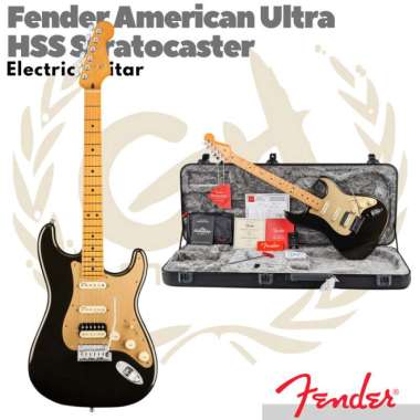 FENDER AMERICAN ULTRA HSS Stratocaster Electric Guitar | Gitar Listrik TEXAS TEA