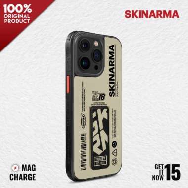 Skinarma Spunk Case iPhone 15 Pro - Kickstand iPhone 15 Pro Ivory