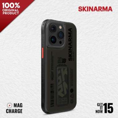 Skinarma Spunk Case iPhone 15 Pro - Kickstand iPhone 15 Pro Dark Green