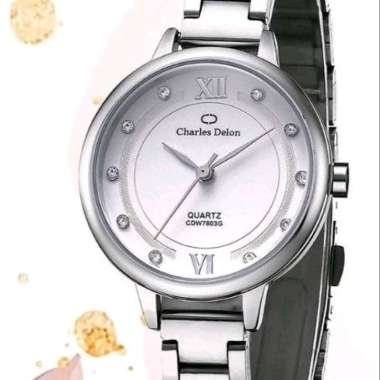Jam Tangan Wanita Charles Delon 7803 Putih