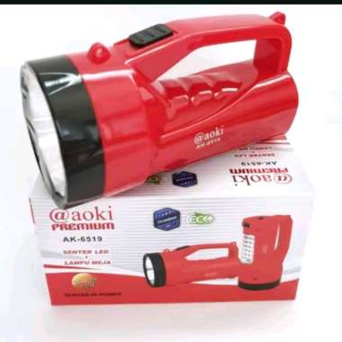 Senter LED Multifungsi Aoki 6519