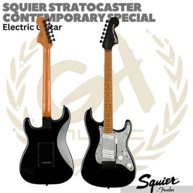 SQUIER STRATOCASTER Contemporary Special Electric Guitar | Gitar Black