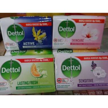 Sabun dettol batangan random 100 gr , sabun detol 60 gr 100 gram