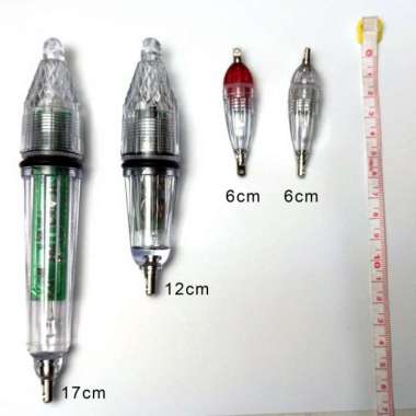 Umpan pancing cumi LED RGB tenggelam 6CM