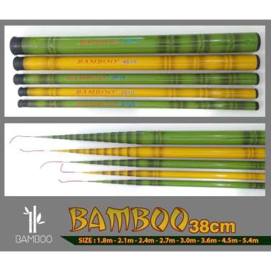 Joran Tegek Swan Bamboo Ruas Pendek 360 CM
