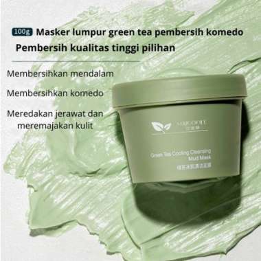 DB Maigoole Green Tea Clay Mask Masker Wajah Green Tea Pore Clean Clay Mask - 100gr Maigoole
