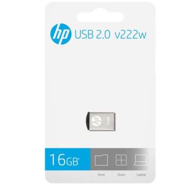 FLASHDISK HP V222 16GB METAL USB 2.0 Original