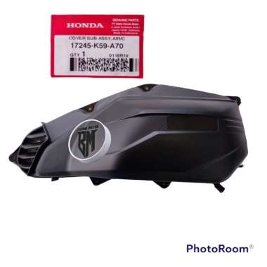 COVER FILTER UDARA NEW VARIO 150 125 ORI HONDA 17245 K59 A70