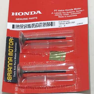 VALVE - KLEP EX HONDA VARIO 150 ORI HONDA 14721 KZY 701