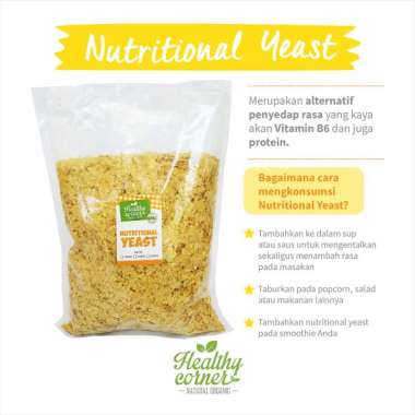 Nutritional Yeast 1 KG ( Ragi Nutrisi Bumbu Penyedap Non MSG )