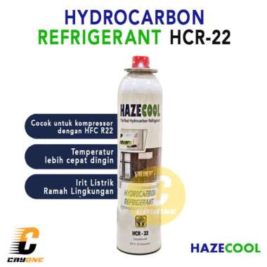 Hazecool Hydrocarbon Refrigerant HCR 22 - Pengganti freon AC Rumah & Pendingin