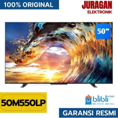 TOSHIBA 50M550LP - SMART ANDROID TV 50" INCH REGZA 4K UHD M550