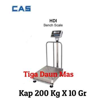 Timbangan Lantai Cas Hdi 200 Kg / Timbangan Lantai Cas Hdi 150Kg 200Kg 200 kg