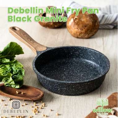 Wajan - Debellin Mini Fry Pan Black Granite 14Cm