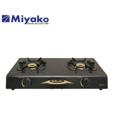 KOMPOR GAS MIYAKO 2 TUNGKU KG-302C / MIYAKO KG-302C KOMPOR GAS 2 TUNGKU / KOMPOR MIYAKO KG302C