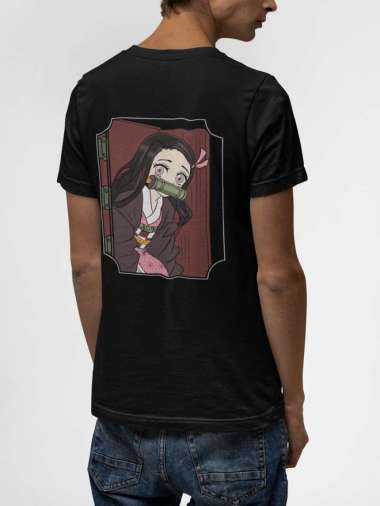Baju Pria | Kaos Anime | Demon Slayer | Nezuko | 8 | XL