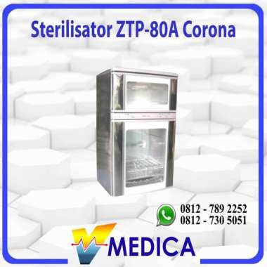 (Reguler) Sterilisator Corona 2 Pintu / Alat Steril Perlengkapan Medis
