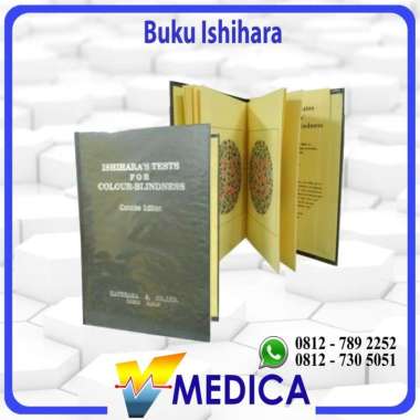 Buku Ishihara / Buku Test Buta Warna