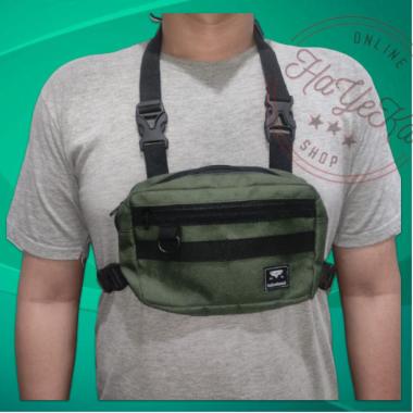 Tas Dada / Chest Bag / Tas Rompi army