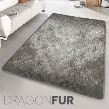 [DLUXE CARPET] KARPET RASFUR BUSA MALAYSIA UK 90X150, 120X180, 180X200 - BLACK, 90 X 150 GREY