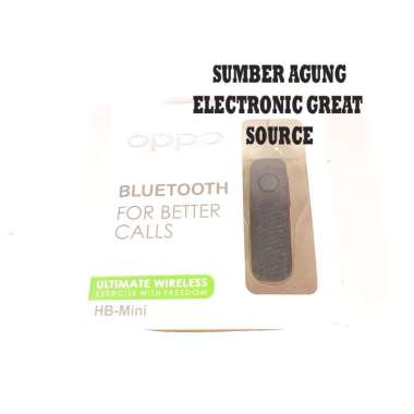 Oppo Bluetooth Earphone Untuk Telepon Wireless HB Mini Headset Excersice