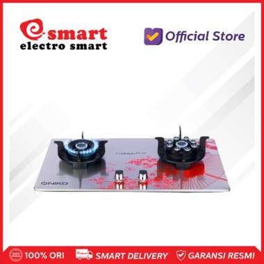 [ PROMO CUCI GUDANG ] Niko Kompor Tanam Gas 2 Tungku TITANIUM FLIP