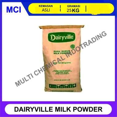 SUSU BUBUK INDOMILK DAIRYVILLE / MILK POWDER - 1 BAG 25 KG