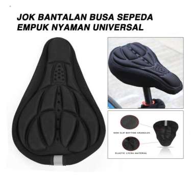 Sarung Jok Bantalan Busa Sepeda Listrik Selis Empuk Nyaman UNIVERSAL