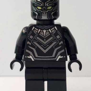 Lego minifigure black panther, lego superheroes dc marvel