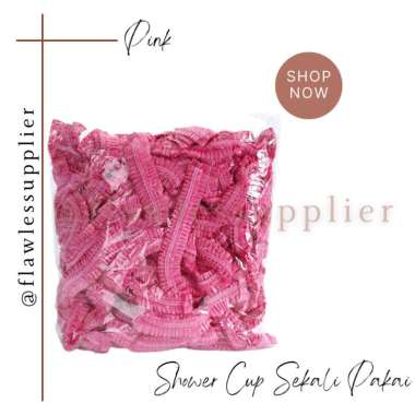 Disposable Nurse Cup / Shower Cap Penutup Kepala / Hair Net Penutup Kepala / Head Mob Surgical Showe