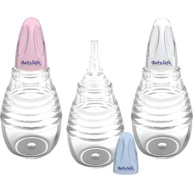 Baby Safe Nasal Aspirator NAS01 - Penyedot Lendir ( Ingus ) Bayi Biru