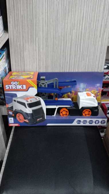 Mainan Anak Cruzer Go Strike Carrier Playset Light Sound Original