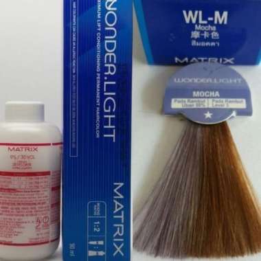 MATRIX WONDER LIGHT Hair Colorant Profesional Cat Semir Rambut M - MOCHA