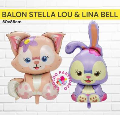 Balon Foil STELLA LOU / Balon LINA BELL Balon Mini Lina