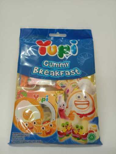 YUPI GUMMY BREAKFAST 93 GR PAK