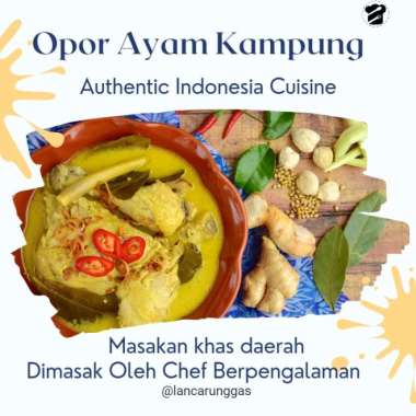 Opor Ayam Kampung Dimasak Utuh 1 Ekor Fresh Masakan Baru 1 Ekor 2Kg