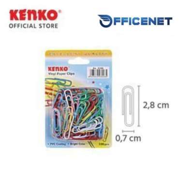 KENKO PAPER CLIP WARNA 3100