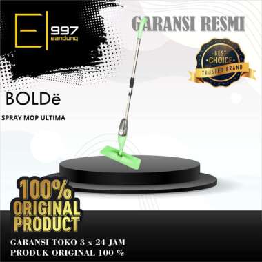 ALAT PEL LANTAI BOLDE SPRAY MOP ULTIMA , STAINLESS STEEL ORIGINAL HIJAU Multicolor