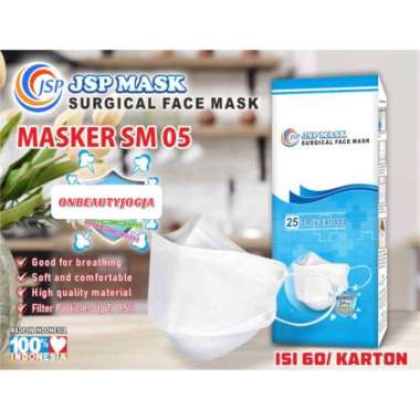 MASKER KF94 / MASKER MEDIS KOREA FACE MASK ECERAN KF94 WHITE