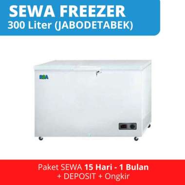 SEWA (Paket 15 hari - 1 bulan ) Freezer 300 Liter RSA CF310 GEA Sharp Murah BEKASI