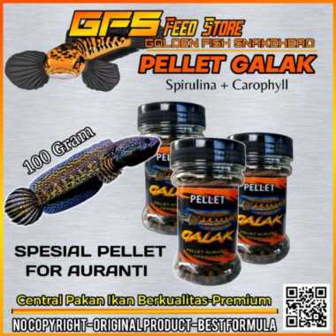 Pelet Galak 100gr Pelet Channa Auranti