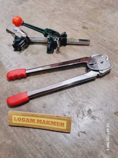 ALAT PENGIKAT MANUAL / MESIN PACKING TALI STRAPPING BAND (1 SET LENGKAP) - TEBAL