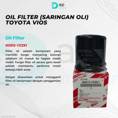 Filter Saringan Oli Toyota Vios 90915-YZZE1