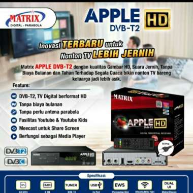 ZS set top box tv digital dvb T2 Matrix Apple new bisa youtube stb matrix