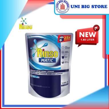 Promo Harga Rinso Detergent Matic Liquid Professional 1800 ml - Blibli