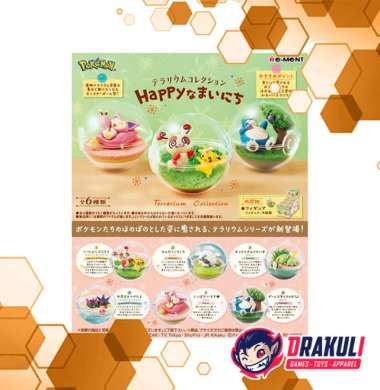 Toys Re-Ment Pokemon Terrarium Happy Ordinally Days (Set Of 6)
