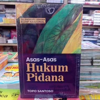 Buku Asas-Asas Hukum Pidana. By. Topo Santoso
